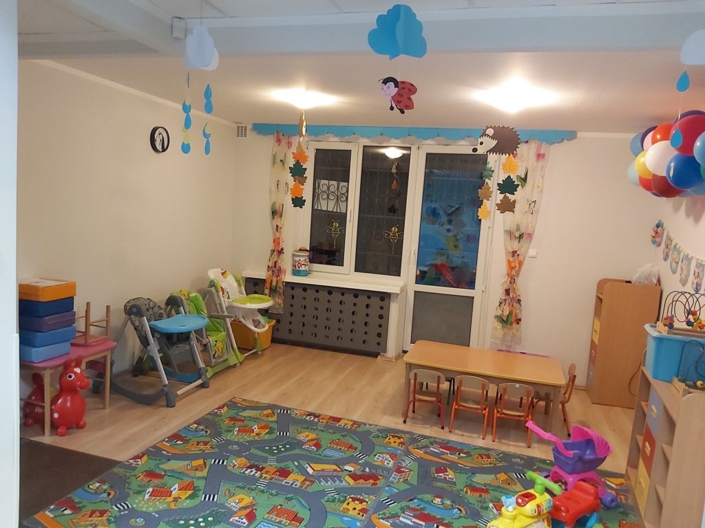 Sala do zabawy w Klekotku